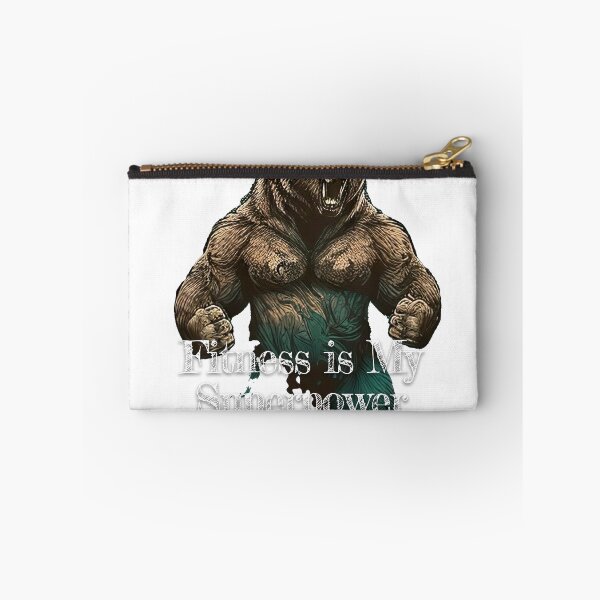 Item preview, Fitness is My Superpower Bodybuilding Fitness Gym Workout Exercise Merch Print  Design designed and sold by tengamerx.