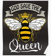 God Save The Queen Poster