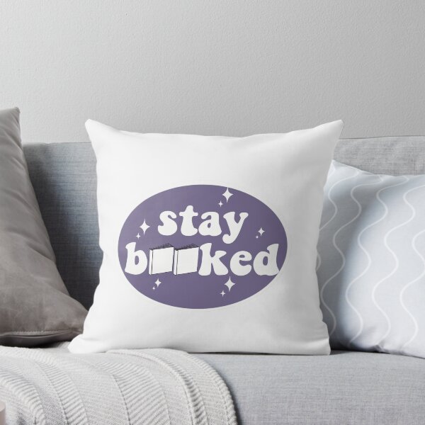 Item preview, Stay Booked for Book Lovers designed and sold by TeakettleBooks.