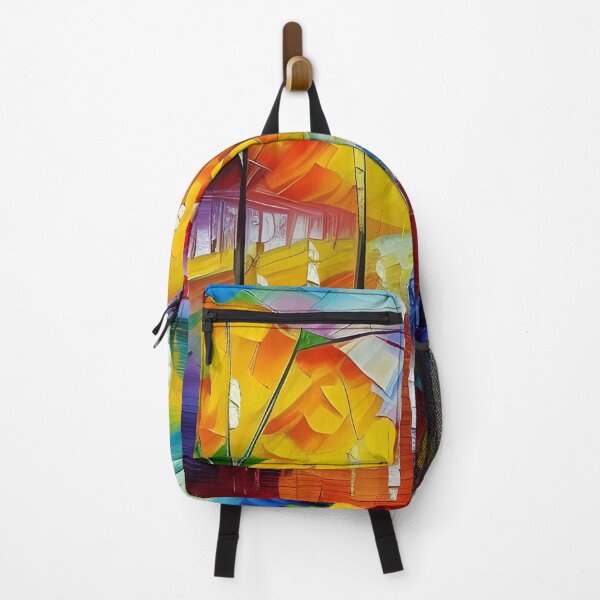 Item preview, Neo-impressionist colorful park designed and sold by brandway.