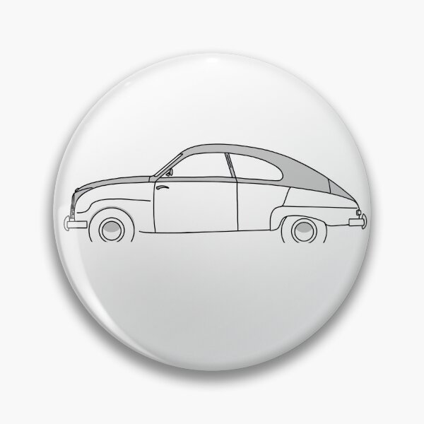 Item preview, Saab 93 profile of '55 designed and sold by MiQuintaRuta.