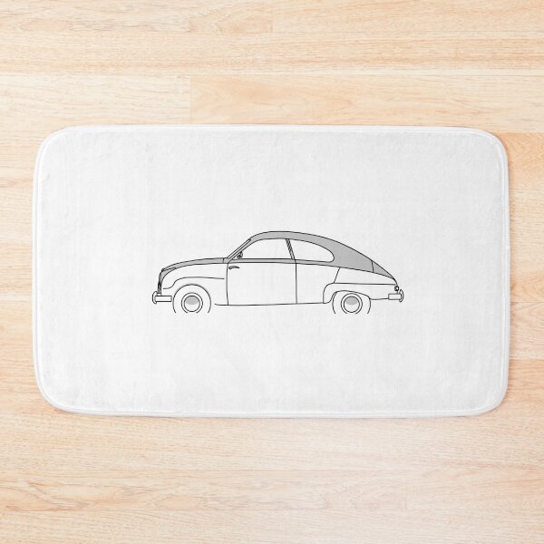 Item preview, Saab 93 profile of '55 designed and sold by MiQuintaRuta.