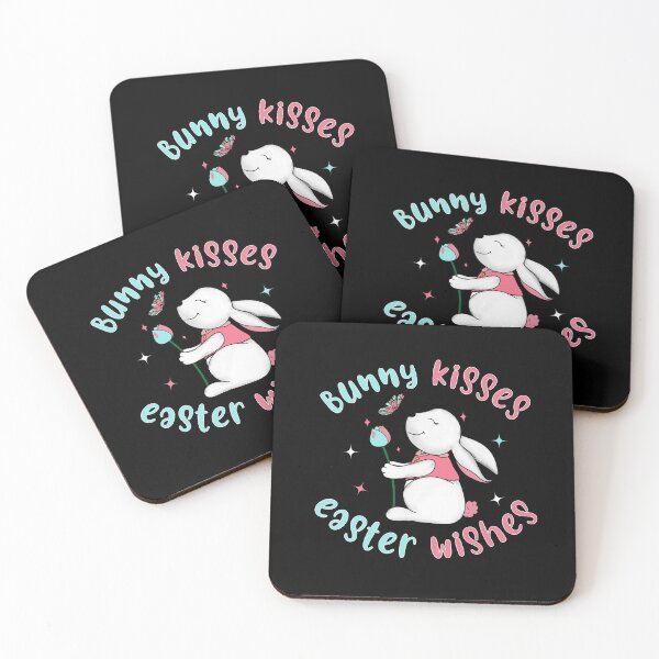 Item preview, Bunny Kisses Easter Wishes designed and sold by onthemovedesign.