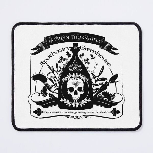 Item preview, Marilyn Thornhill's Apothecary & Greenhouse - Wednesday Addams Inspired designed and sold by KrakenSky.