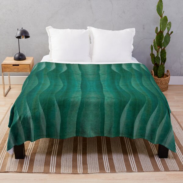 Item preview, decorative green wavy pattern designed and sold by ErhanArt.