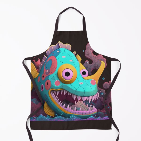 Item preview, Bruxish, the Colorful Psychic Fish in murky waters! designed and sold by Frocentric.
