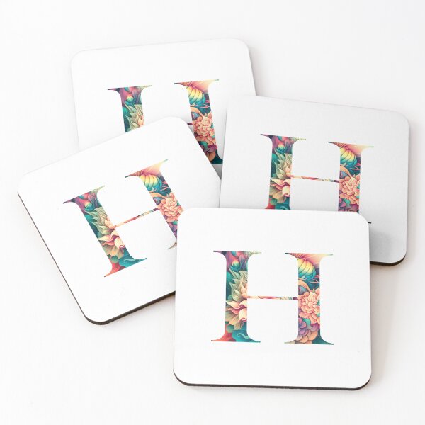 Item preview, Monogram letter "H" designed and sold by The Graphic Letters.