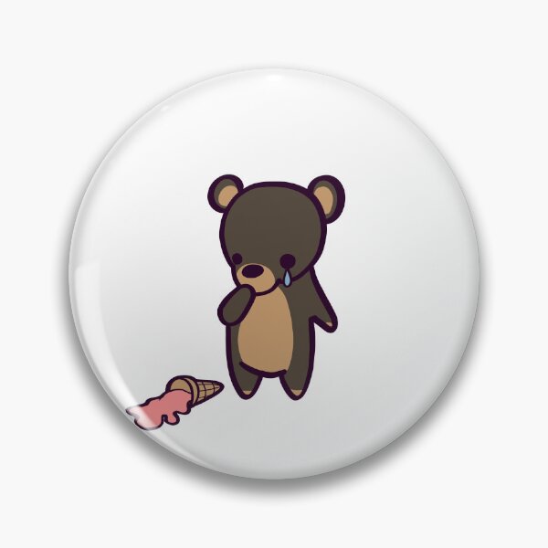 Item preview, Crying Adorable Bear Cub designed and sold by ThumboArtBumbo.