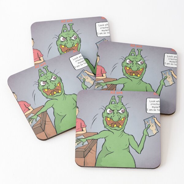 Item preview, The AI monster designed and sold by matan kohn.
