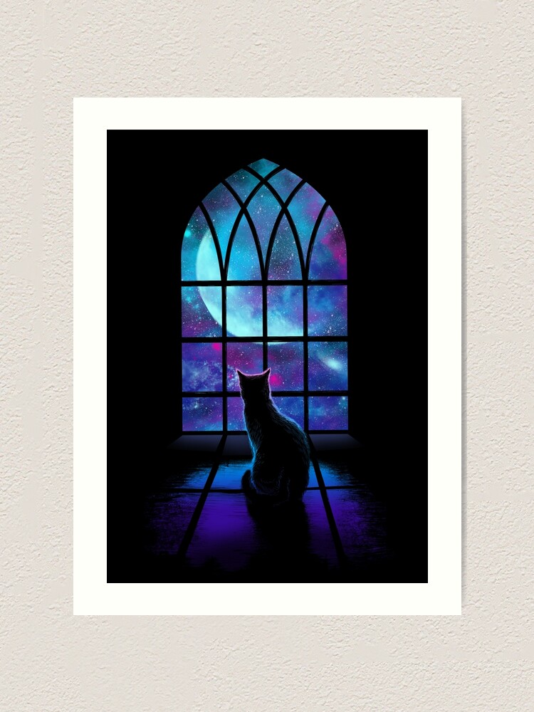 Alternate view of I Need Space Art Print