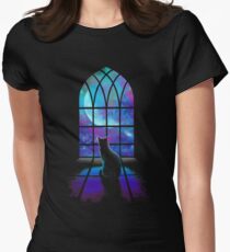 Ich brauche Platz Tailliertes T-Shirt für Frauen