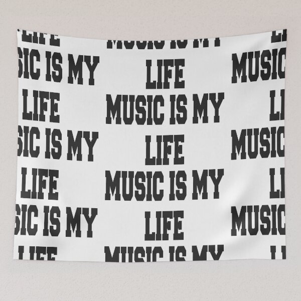 Item preview, MUSIC IS MY LIFE designed and sold by TheLegatoSTUDIO.