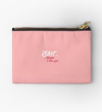 Miss You Louis Tomlinson on pink Studio Pouch