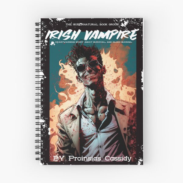 Item preview, Irish vampire, proinsias Cassidy comic book cover, fan art designed and sold by PabsCellaneous.