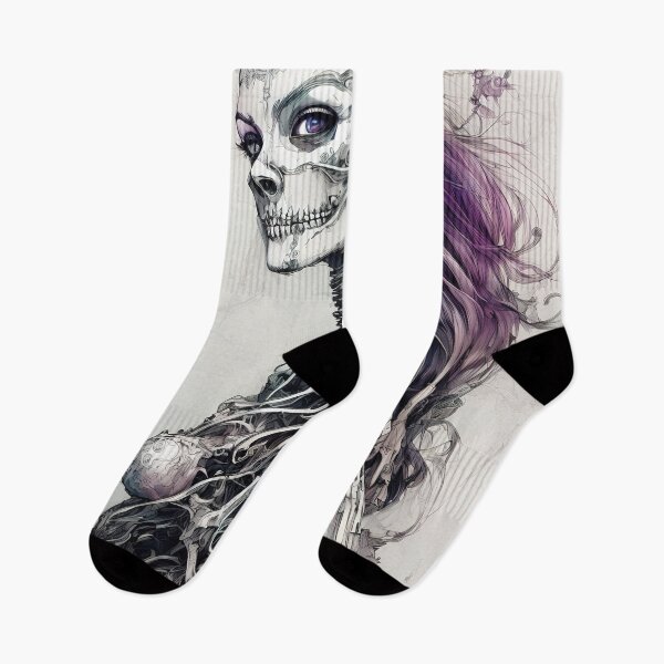 Item preview, Death's Embrace: A Collection of Morbid Skeletons designed and sold by SinisterScribs.