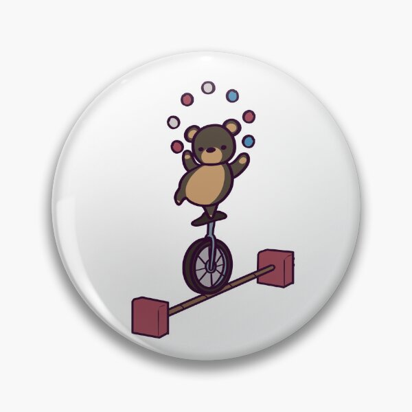 Artikelvorschau, Daringly Cute Bear on a Tightrope entworfen und verkauft von ThumboArtBumbo.