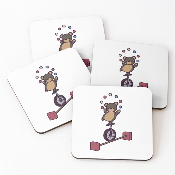 Artikelvorschau, Daringly Cute Bear on a Tightrope entworfen und verkauft von ThumboArtBumbo.