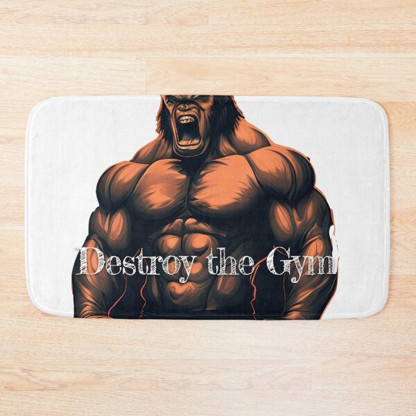 Item preview, Destroy the Gym Bodybuilding Fitness Gym Workout Exercise Merch Print  Design designed and sold by tengamerx.