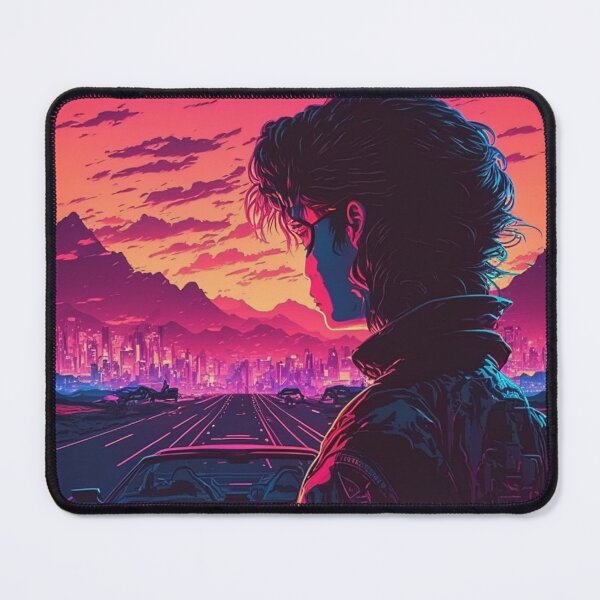 Item preview, Synthwave 80s Anime character #2 designed and sold by RESToRAPTOR.