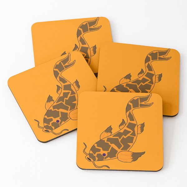Item preview, The Flowing Lava Koifish designed and sold by ThatGuyWithADHD.