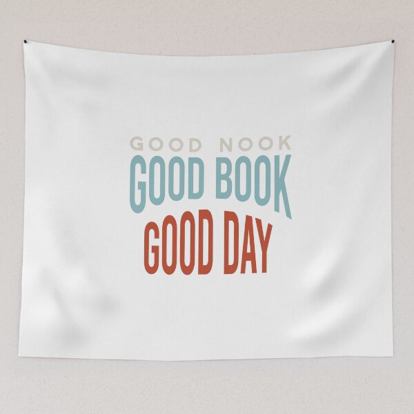 Item preview, Reading Good Nook Good Book Good Day designed and sold by whyitsme.