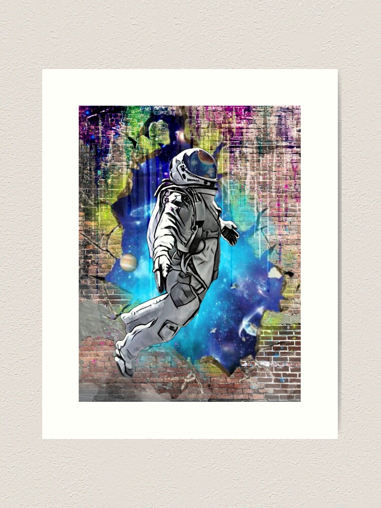 SPACEMAN Art Print