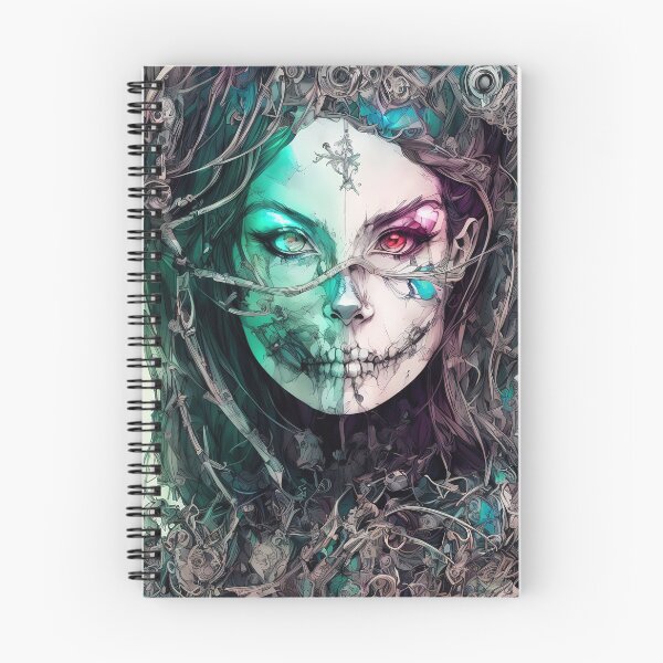 Item preview, Death's Embrace: A Collection of Morbid Skeletons designed and sold by SinisterScribs.