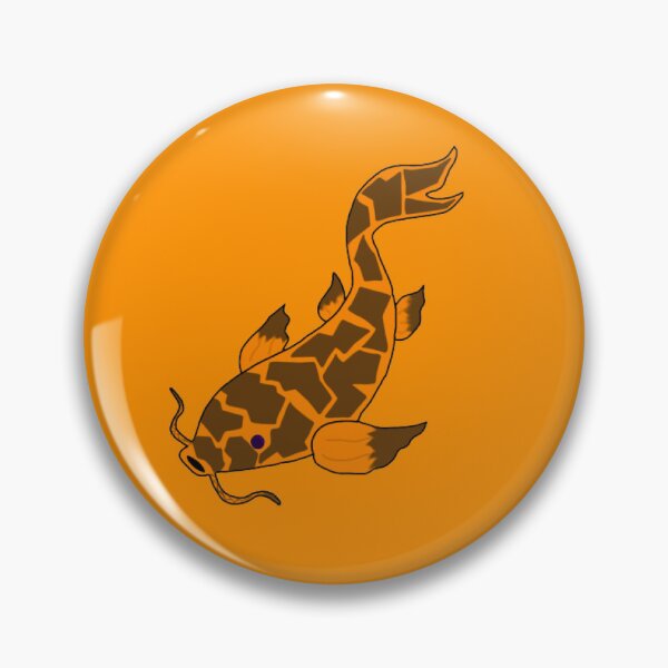 Item preview, The Flowing Lava Koifish designed and sold by ThatGuyWithADHD.