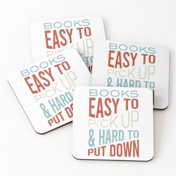 Item preview, Books Easy to Pick Up & Hard to Put Down designed and sold by whyitsme.