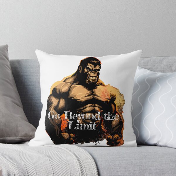 Aperçu de l'œuvre Go Beyond the Limit Bodybuilding Fitness Gym Workout Exercise Merch Print  Design créée et vendue par tengamerx.