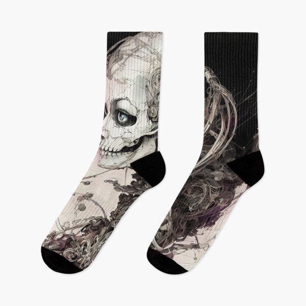 Item preview, Death's Embrace: A Collection of Morbid Skeletons designed and sold by SinisterScribs.