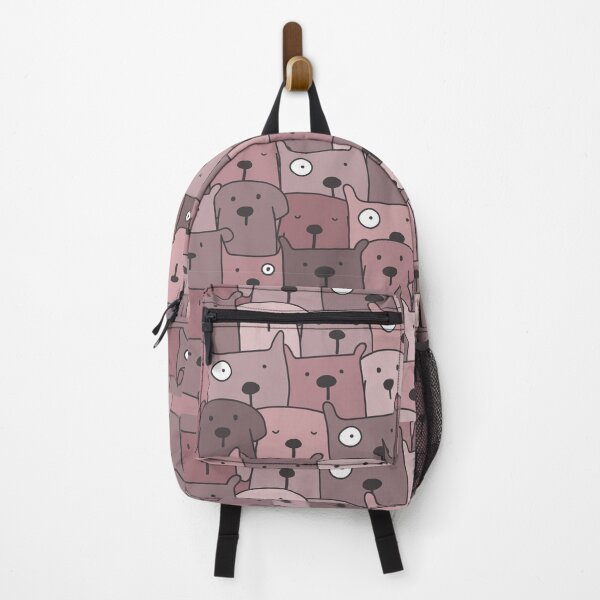Item preview, Dusty Pink Dog Pattern designed and sold by OLAIZA.