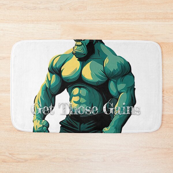 Item preview, Get Those Gains Bodybuilding Fitness Gym Workout Exercise Merch Print  Design designed and sold by tengamerx.