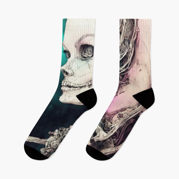 Item preview, Death's Embrace: A Collection of Morbid Skeletons designed and sold by SinisterScribs.
