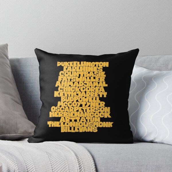 Item preview, Jazz Legends in Type: The Jazz Pianists designed and sold by Boogosh.