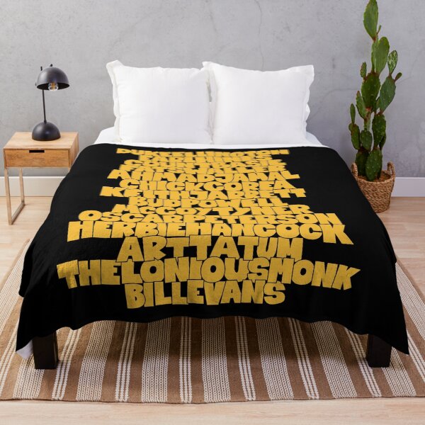 Item preview, Jazz Legends in Type: The Jazz Pianists designed and sold by Boogosh.