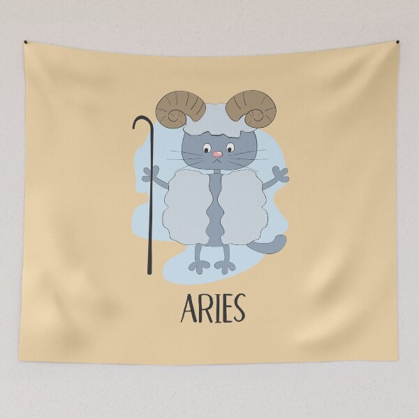 Item preview, Funny Aries Cat Zodiac  designed and sold by MugsAndDuds.