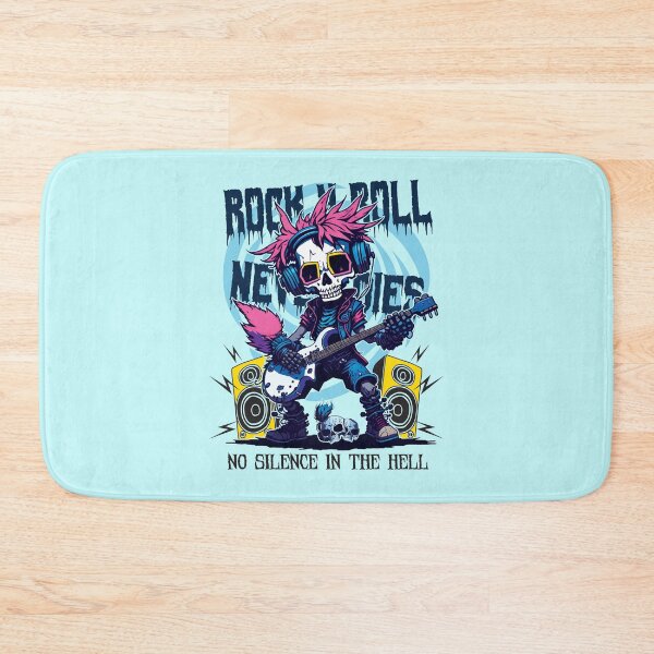 Item preview, Rock and roll never dies (clean ver.) - funny saying designed and sold by VichallanStudio.