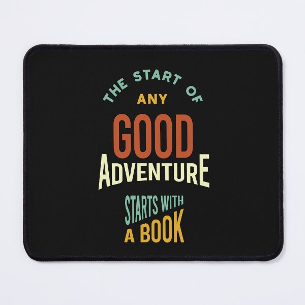 Item preview, Reading The Start of Any Good Adventure designed and sold by whyitsme.