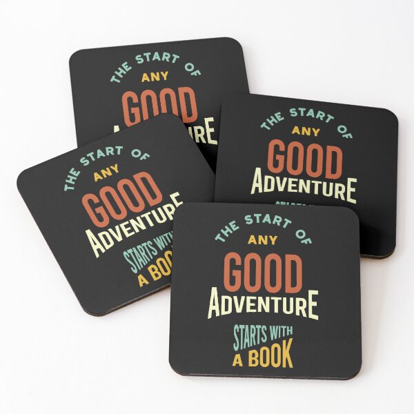 Item preview, Reading The Start of Any Good Adventure designed and sold by whyitsme.
