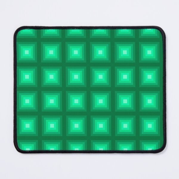 Item preview, Emerald Green Gradient Squares designed and sold by zibziby.