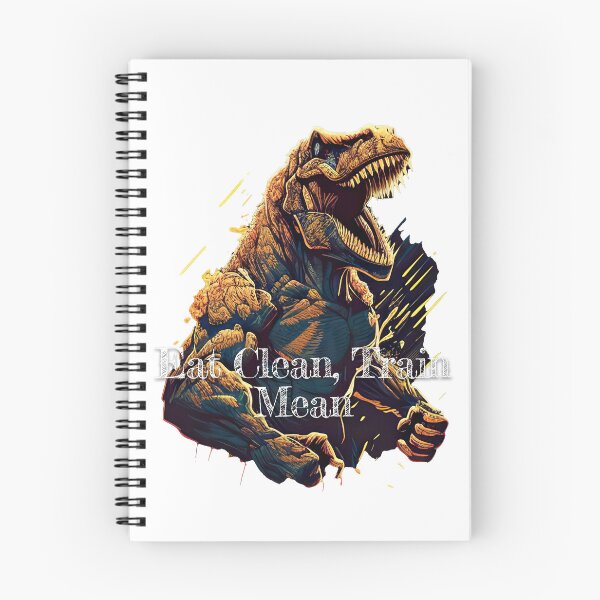 Item preview, Eat Clean, Train Mean Bodybuilding Fitness Gym Workout Exercise Merch Print Design designed and sold by tengamerx.