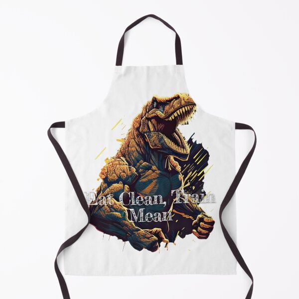 Item preview, Eat Clean, Train Mean Bodybuilding Fitness Gym Workout Exercise Merch Print Design designed and sold by tengamerx.
