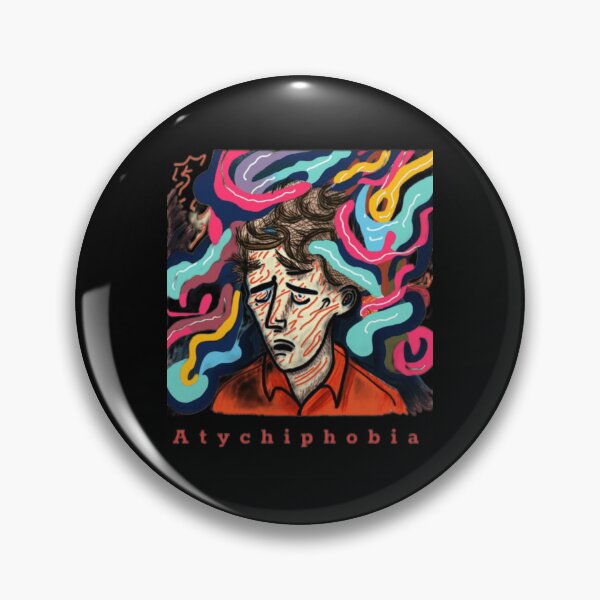 Item preview, atychiphobia, atychiphobia symptoms Tshirt, atychiphobic design designed and sold by KesDesigns ⭐⭐⭐⭐⭐.