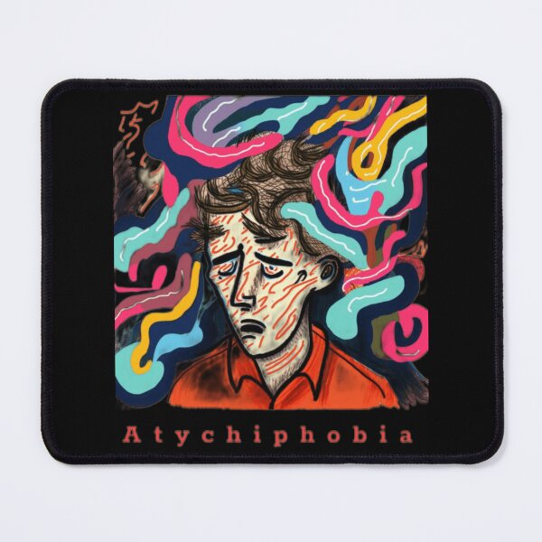 Item preview, atychiphobia, atychiphobia symptoms Tshirt, atychiphobic design designed and sold by KesDesigns ⭐⭐⭐⭐⭐.