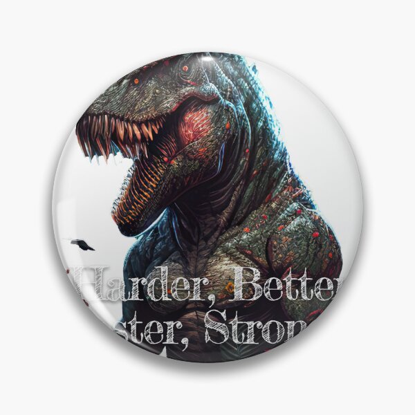 Item preview, Harder, Better, Faster, Stronger Bodybuilding Fitness Gym Workout Exercise Merch Print  Design designed and sold by tengamerx.