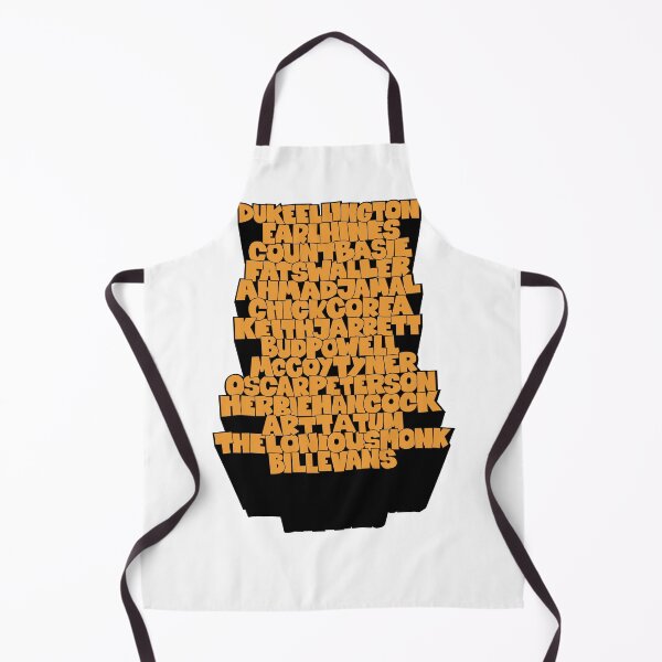 Item preview, Jazz Legends in Type: The Jazz Pianists designed and sold by Boogosh.