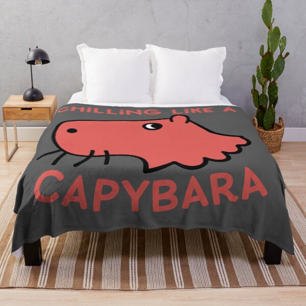 Item preview, Chilling Like a Capybara designed and sold by QuipSally.
