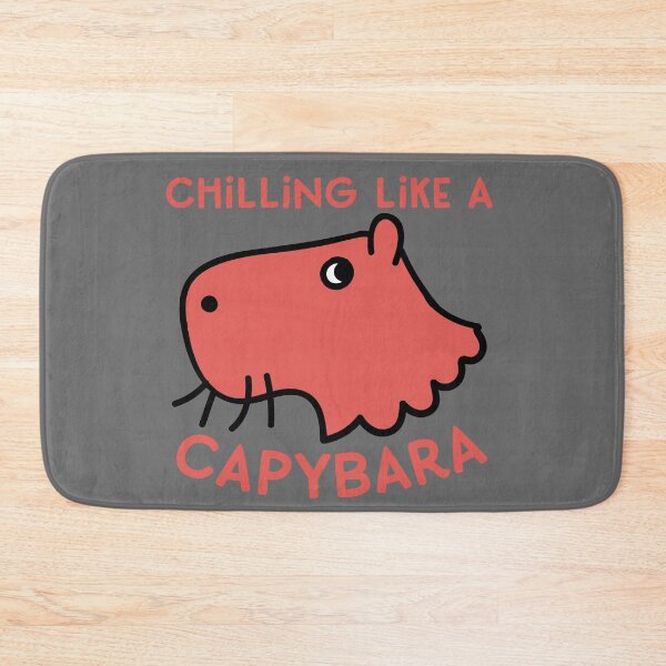 Item preview, Chilling Like a Capybara designed and sold by QuipSally.