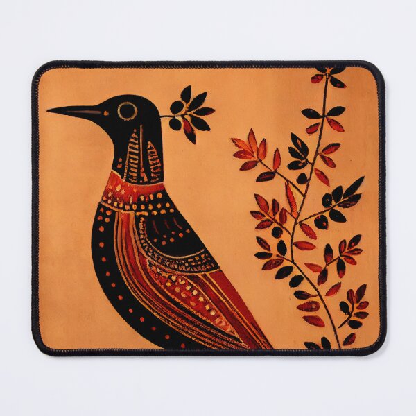 Item preview, Warli Bird designed and sold by Banded-Canyon.